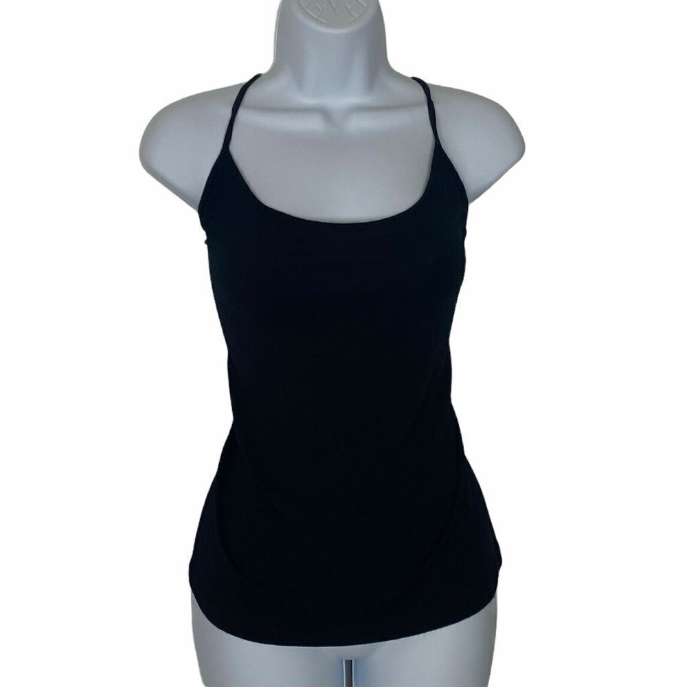 Fabletics Top Thin Strap Spaghetti Crisscross Back - image 1